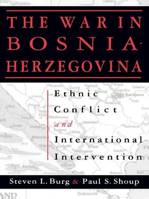 cover image of The War in Bosnia-Herzegovina